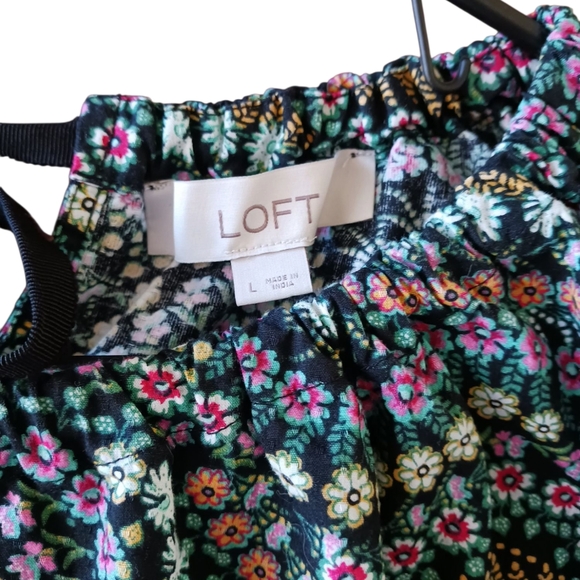 LOFT Floral Off-Shoulder Blouse - Picture 2 of 4